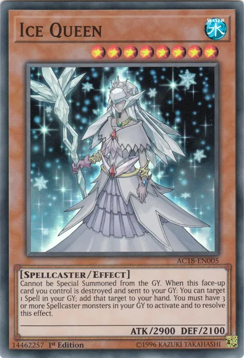 Ice Queen AC18-EN005 Yu-Gi-Oh card from Advent Calendar 2018