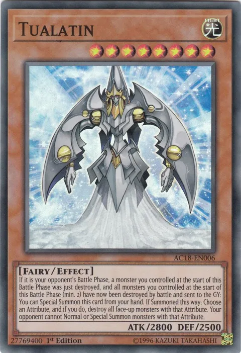 Tualatin AC18-EN006 Yu-Gi-Oh card from Advent Calendar 2018