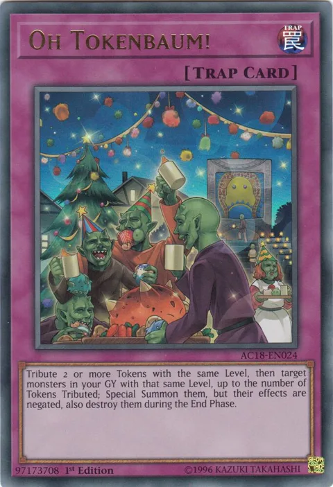 Oh Tokenbaum! AC18-EN024 Yu-Gi-Oh card from Advent Calendar 2018