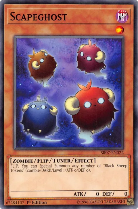 Scapeghost SR07-EN022 Yu-Gi-Oh card from Structure Deck: Zombie Horde