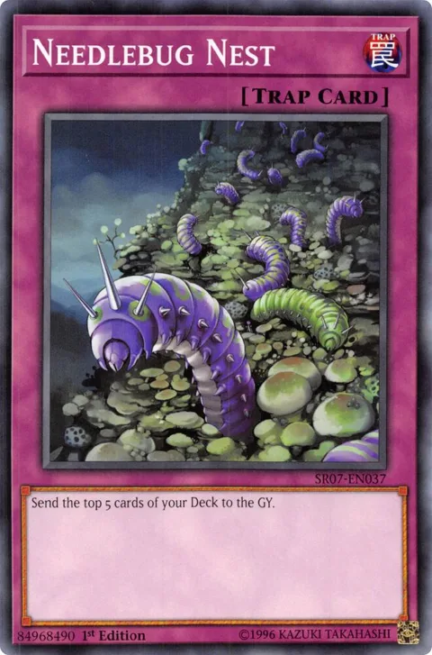 Needlebug Nest SR07-EN037 Yu-Gi-Oh card from Structure Deck: Zombie Horde