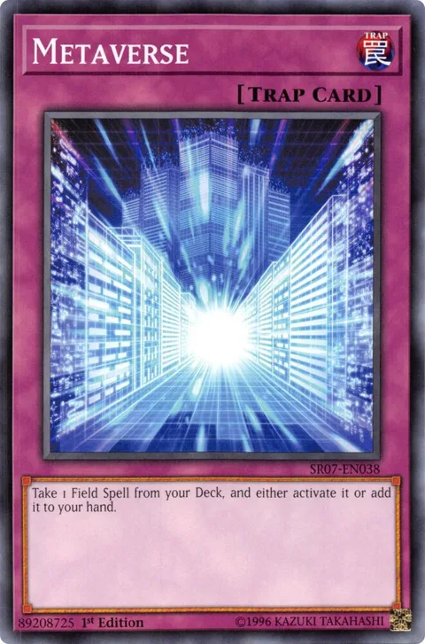 Metaverse SR07-EN038 Yu-Gi-Oh card from Structure Deck: Zombie Horde