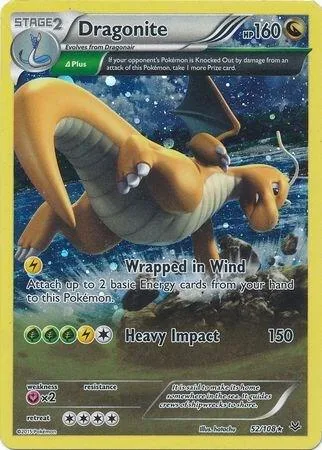 Dragonite Cosmo Holo #52/108 Holofoil Pokémon card from Miscellaneous Cards & Products