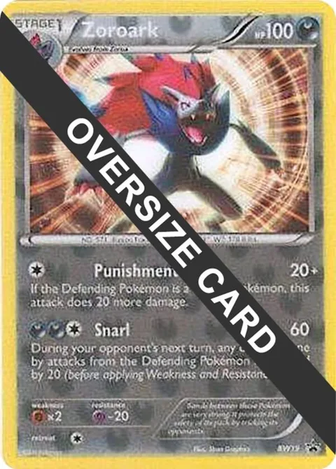 Zoroark BW #BW19 Holofoil Pokémon card from Jumbo Cards