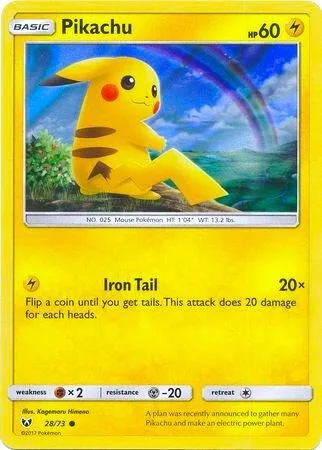 Pikachu - 28/73 Water Web Holo #028/073 Holofoil Pokémon card from Miscellaneous Cards & Products