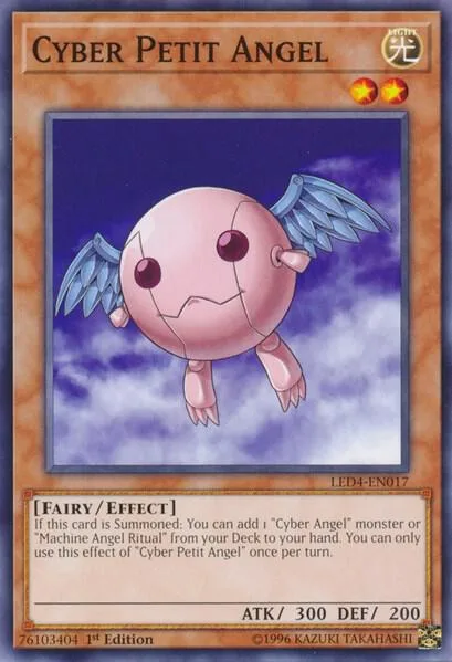 Cyber Petit Angel LED4-EN017 Yu-Gi-Oh card from Legendary Duelists: Sisters of the Rose