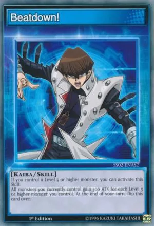 Beatdown! SS02-ENAS2 Yu-Gi-Oh card from Speed Duel Decks: Duelists of Tomorrow