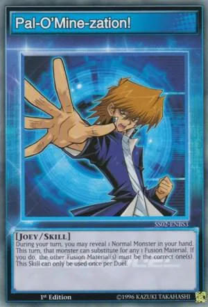 Pal-O'Mine-zation! SS02-ENBS3 Yu-Gi-Oh card from Speed Duel Decks: Duelists of Tomorrow