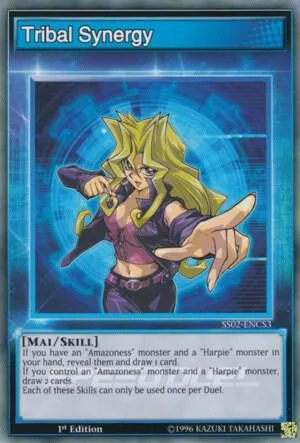 Tribal Synergy SS02-ENCS3 Yu-Gi-Oh card from Speed Duel Decks: Duelists of Tomorrow
