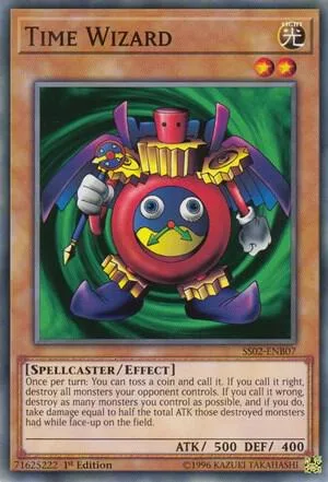 Time Wizard SS02-ENB07 Yu-Gi-Oh card from Speed Duel Decks: Duelists of Tomorrow
