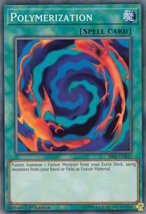 Polymerization SS02-ENB11 Yu-Gi-Oh card from Speed Duel Decks: Duelists of Tomorrow