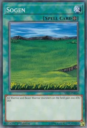 Sogen SS02-ENB14 Yu-Gi-Oh card from Speed Duel Decks: Duelists of Tomorrow