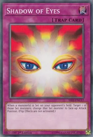 Shadow of Eyes SS02-ENC17 Yu-Gi-Oh card from Speed Duel Decks: Duelists of Tomorrow