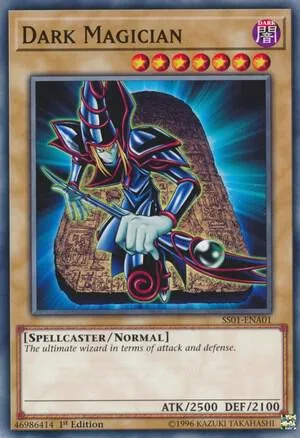 Dark Magician SS01-ENA01 Yu-Gi-Oh card from Speed Duel Decks: Destiny Masters