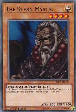 The Stern Mystic SS01-ENA06 Yu-Gi-Oh card from Speed Duel Decks: Destiny Masters