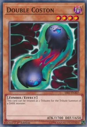 Double Coston SS01-ENA07 Yu-Gi-Oh card from Speed Duel Decks: Destiny Masters