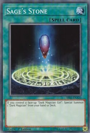 Sage's Stone SS01-ENA10 Yu-Gi-Oh card from Speed Duel Decks: Destiny Masters