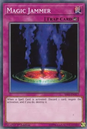 Magic Jammer SS01-ENA17 Yu-Gi-Oh card from Speed Duel Decks: Destiny Masters