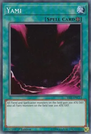Yami SS01-ENC13 Yu-Gi-Oh card from Speed Duel Decks: Destiny Masters