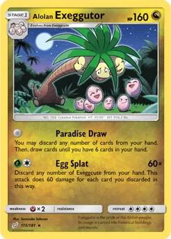 Alolan Exeggutor 115 #115/181 Reverse Holofoil Pokémon card from SM - Team Up
