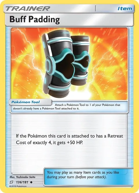 Buff Padding #136/181 Pokémon card from SM - Team Up