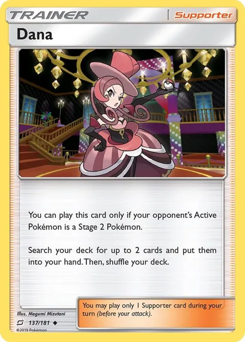 Dana #137/181 Pokémon card from SM - Team Up