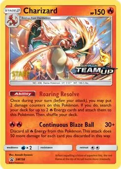 Charizard - SM158 [Staff] #SM158 Holofoil Pokémon card from SM Promos