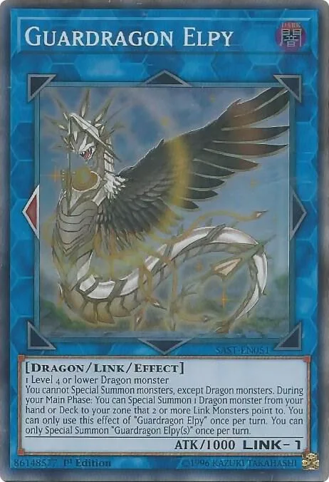 Guardragon Elpy SAST-EN051 Unlimited Yu-Gi-Oh card from Savage Strike