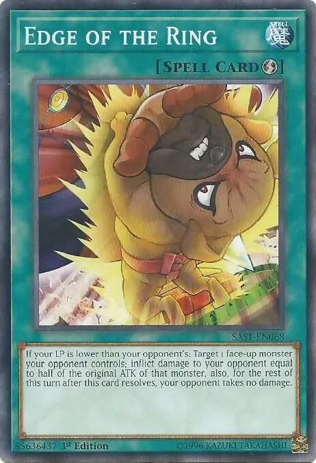 Edge of the Ring SAST-EN068 Yu-Gi-Oh card from Savage Strike