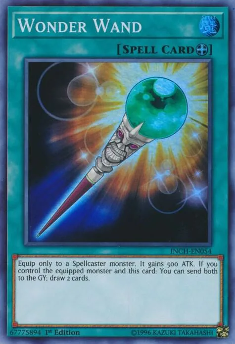 Wonder Wand INCH-EN054 Yu-Gi-Oh card from The Infinity Chasers
