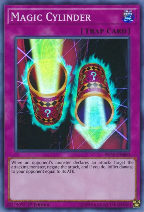 Magic Cylinder INCH-EN060 Yu-Gi-Oh card from The Infinity Chasers