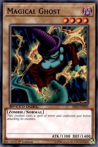 Magical Ghost SBLS-EN030 Yu-Gi-Oh card from Speed Duel: Arena of Lost Souls