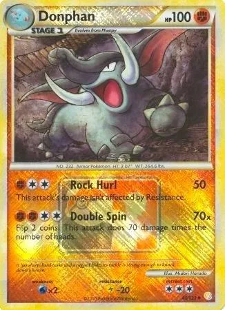 Donphan - 40/123 League Promo #040/123 Reverse Holofoil Pokémon card from League & Championship Cards