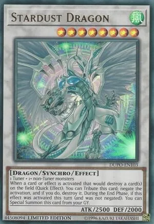 Stardust Dragon DUPO-EN103 Yu-Gi-Oh card from Duel Power