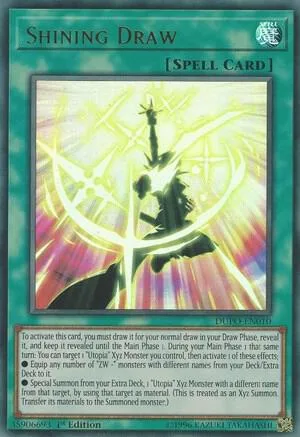 Shining Draw DUPO-EN010 Unlimited Yu-Gi-Oh card from Duel Power
