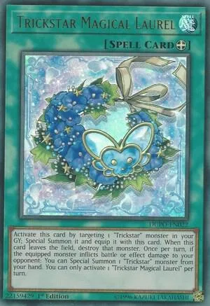 Trickstar Magical Laurel DUPO-EN022 Unlimited Yu-Gi-Oh card from Duel Power