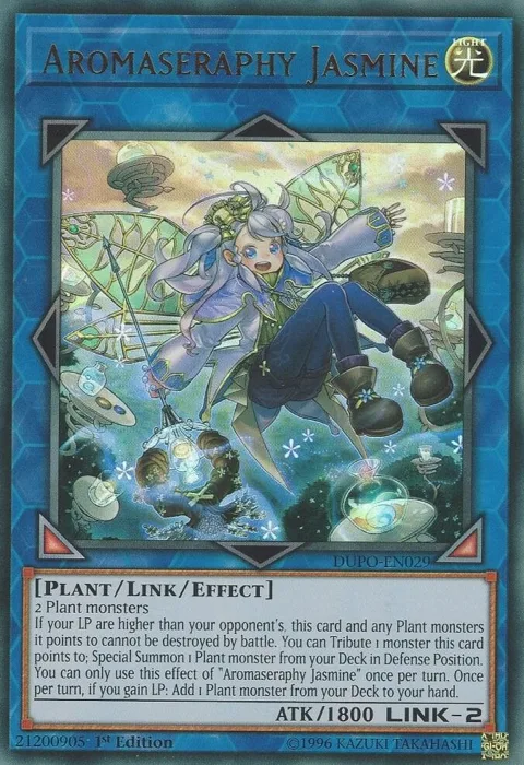 Aromaseraphy Jasmine DUPO-EN029 1st Edition Yu-Gi-Oh card from Duel Power