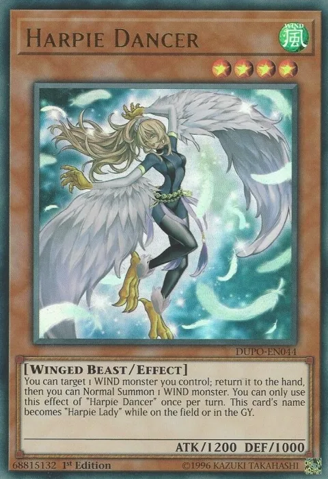 Harpie Dancer DUPO-EN044 Yu-Gi-Oh card from Duel Power