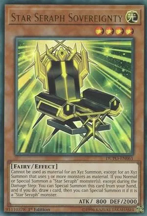 Star Seraph Sovereignty DUPO-EN061 Unlimited Yu-Gi-Oh card from Duel Power