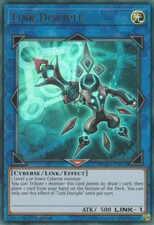 Link Disciple DUPO-EN070 1st Edition Yu-Gi-Oh card from Duel Power