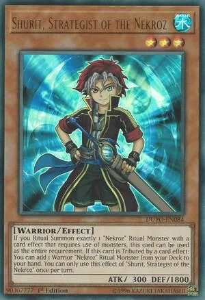 Shurit, Strategist of the Nekroz DUPO-EN084 1st Edition Yu-Gi-Oh card from Duel Power