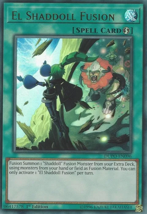 El Shaddoll Fusion DUPO-EN096 Unlimited Yu-Gi-Oh card from Duel Power