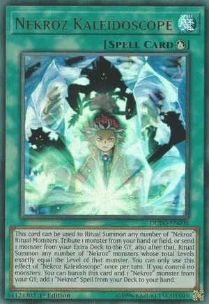 Nekroz Kaleidoscope DUPO-EN098 1st Edition Yu-Gi-Oh card from Duel Power