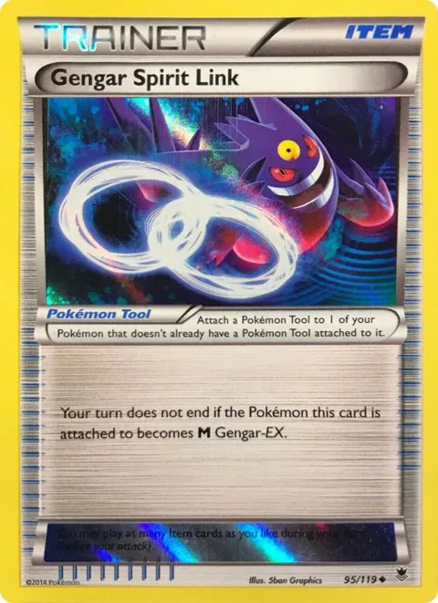 Gengar Spirit Link - 95/119 Alternate Holo Gamestop Exclusive #095/119 Holofoil Pokémon card from Miscellaneous Cards & Products