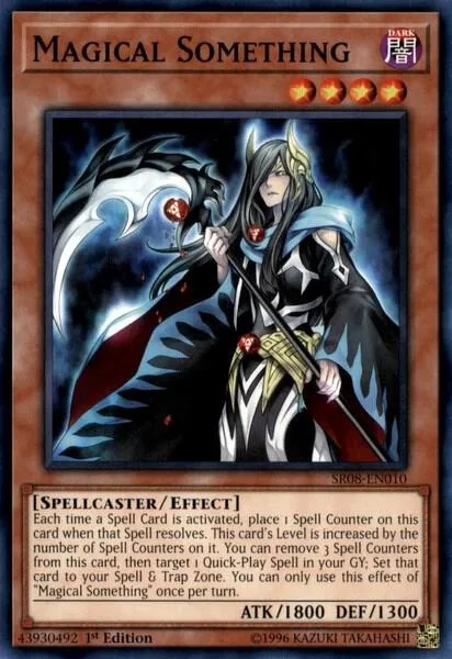 Magical Something SR08-EN010 Yu-Gi-Oh card from Structure Deck: Order of the Spellcasters