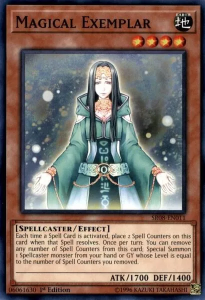 Magical Exemplar SR08-EN011 Yu-Gi-Oh card from Structure Deck: Order of the Spellcasters
