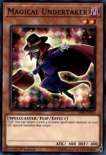 Magical Undertaker SR08-EN019 Yu-Gi-Oh card from Structure Deck: Order of the Spellcasters