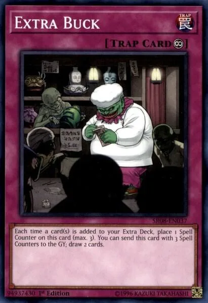 Extra Buck SR08-EN037 Yu-Gi-Oh card from Structure Deck: Order of the Spellcasters