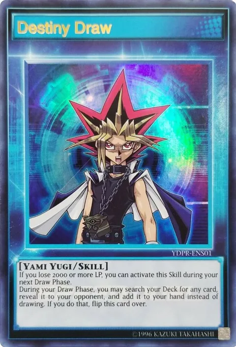 Destiny Draw April 2019 YDPR-ENS01 Yu-Gi-Oh card from Yu-Gi-Oh! Day Promos
