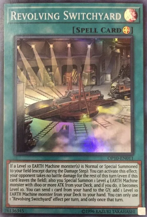 Revolving Switchyard OP10-EN011 Yu-Gi-Oh card from OTS Tournament Pack 10